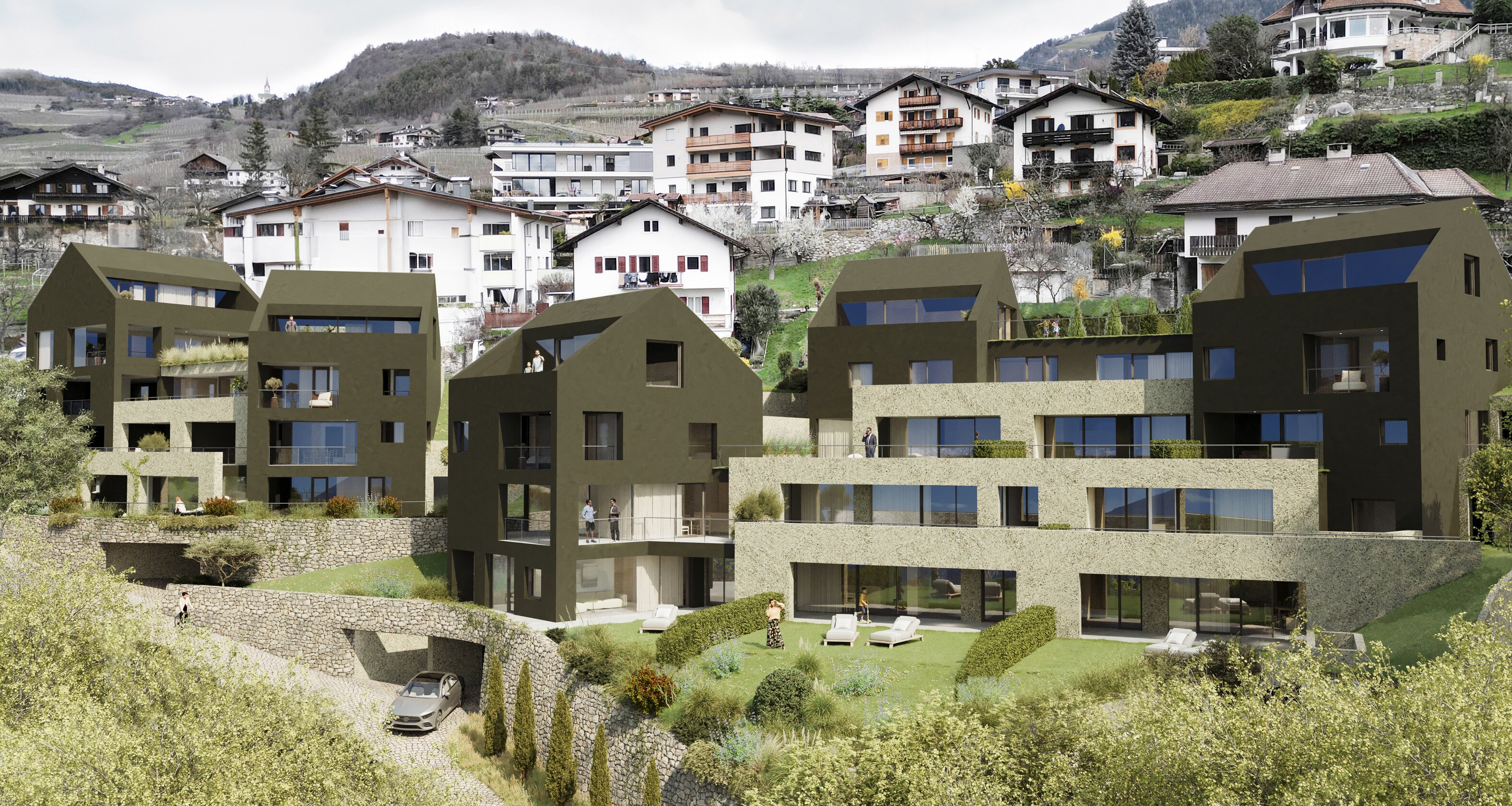 WB03: Neue, große Gartenwohnung mit Terrasse