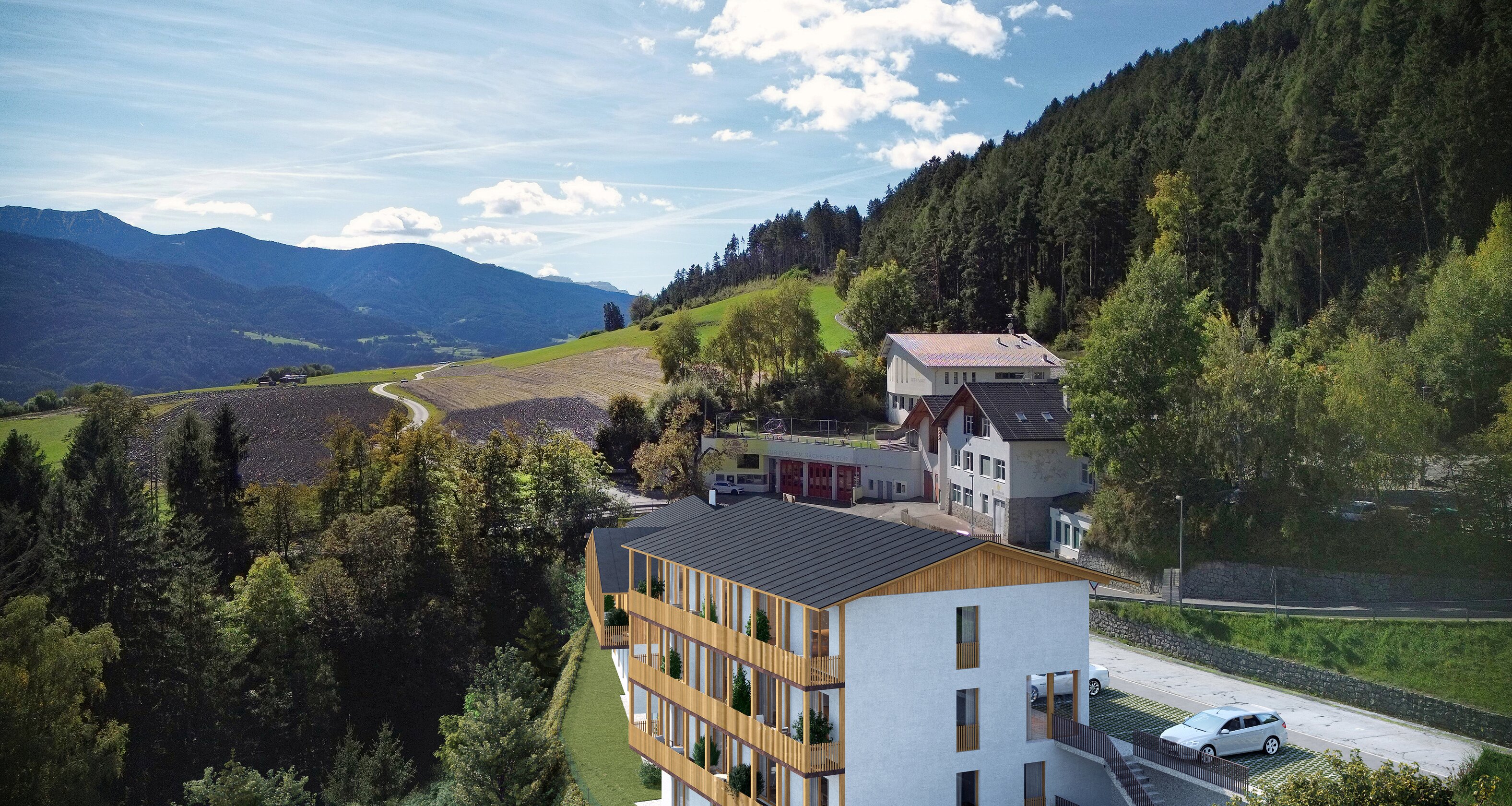 W3: Neue Dreizimmerwohnung mit Terrasse