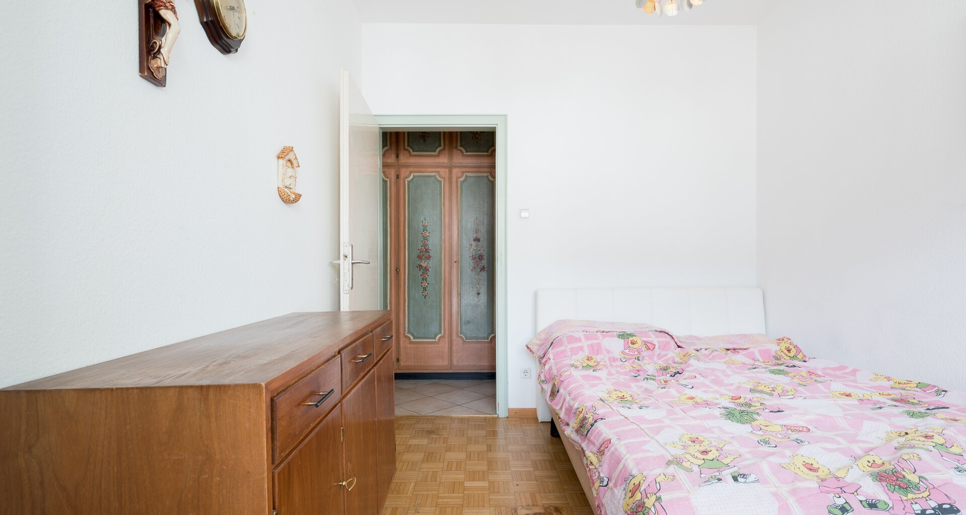 Helle Dreizimmerwohnung mit zwei Balkonen im historischen Zentrum von Brixen