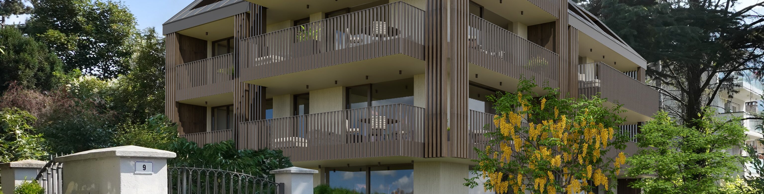 W1: Neue, wunderschöne Vierzimmerwohnung mit Terrasse und großem Privatgarten