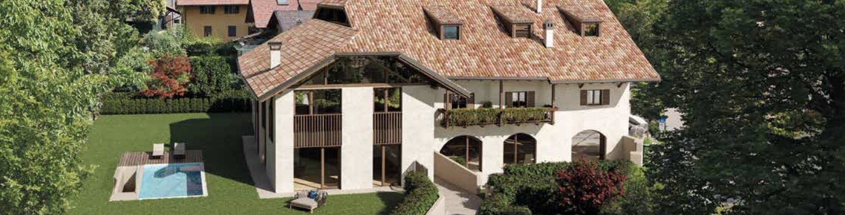 W04: Große Fünfzimmerwohnung mit Loggia und Seeblick, zweiter Stock