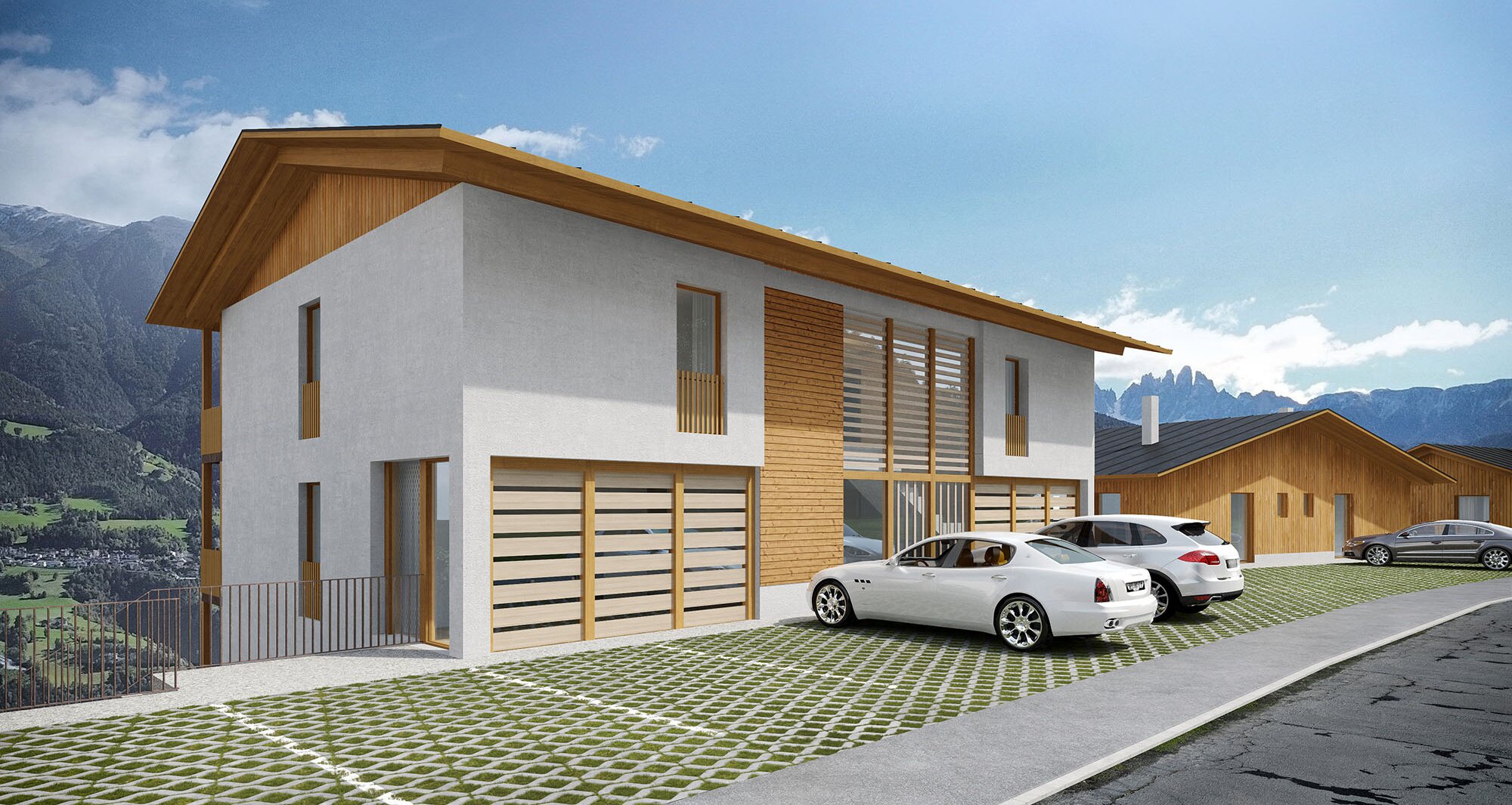 W4: Neue, kleine Vierzimmerwohnung mit Terrasse 