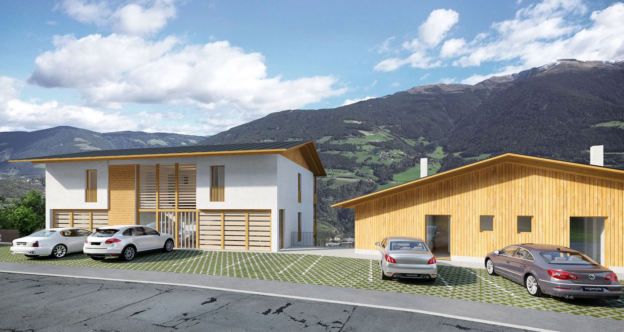 W4: Neue, kleine Vierzimmerwohnung mit Terrasse 