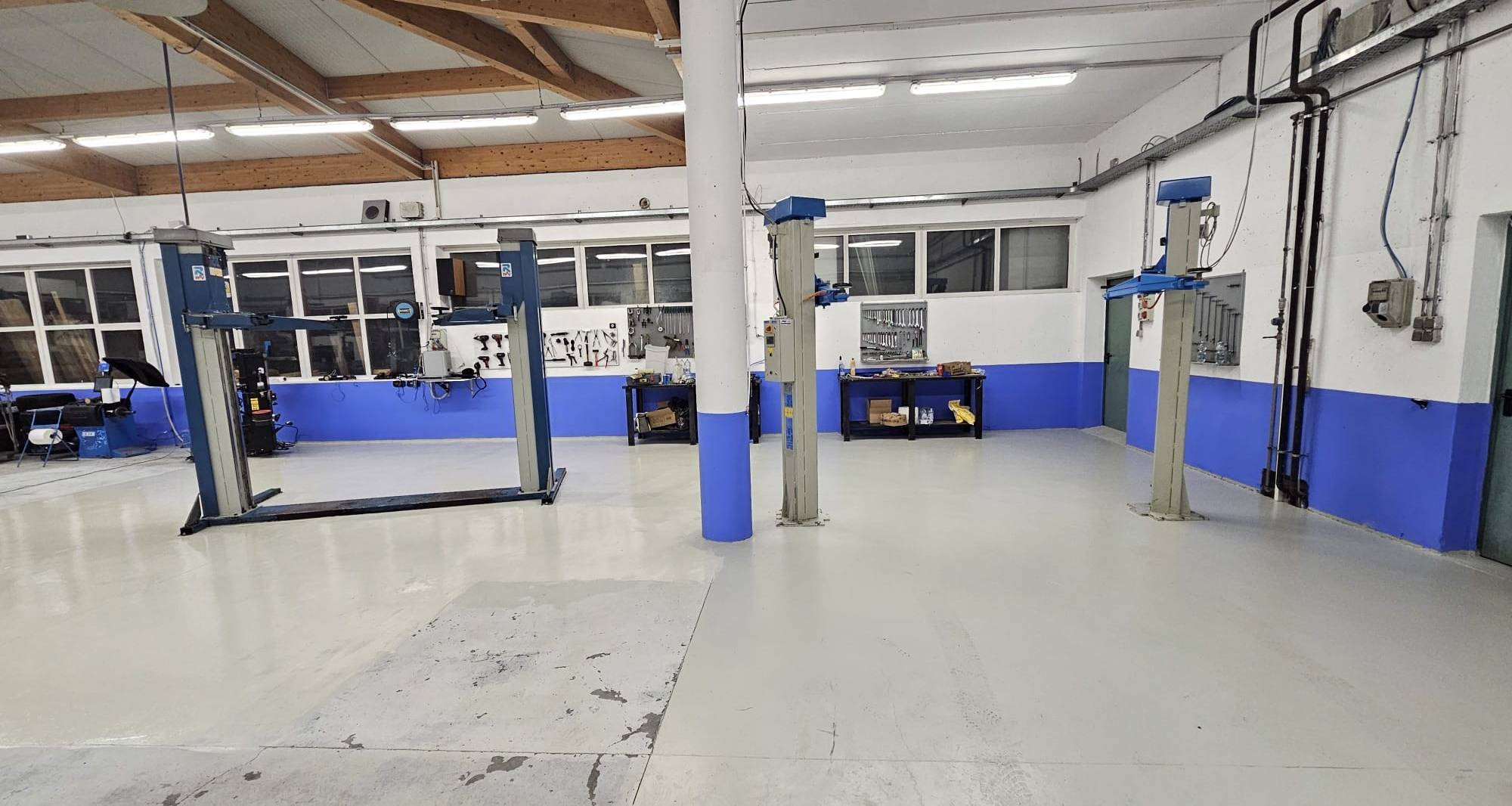 Autowerkstatt in Top-Zustand