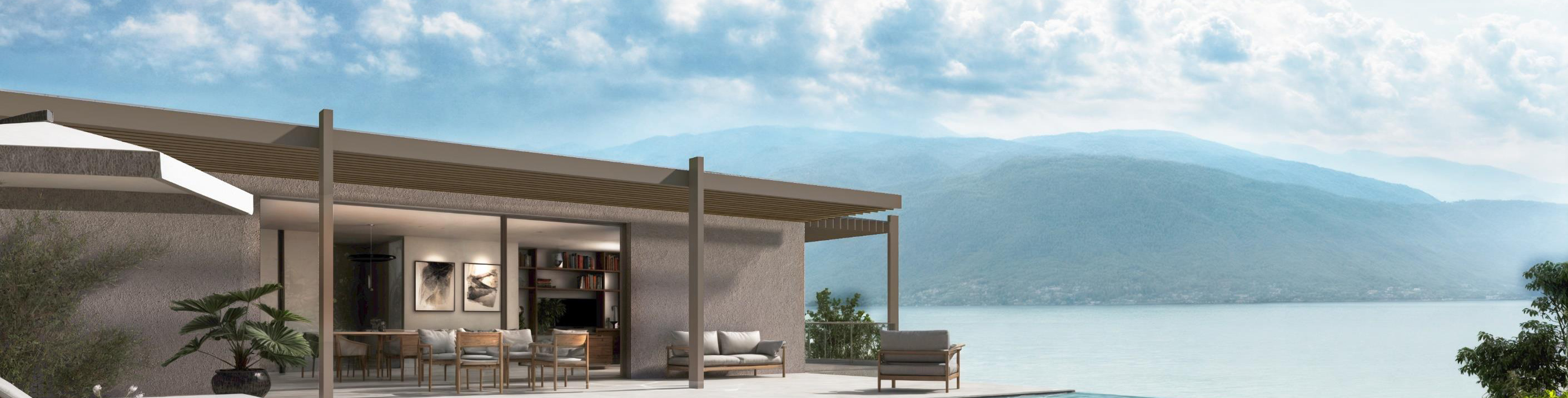 Villa 1: Exklusive Luxusvilla mit spektakulärem Panoramablick und Infinity-Pool