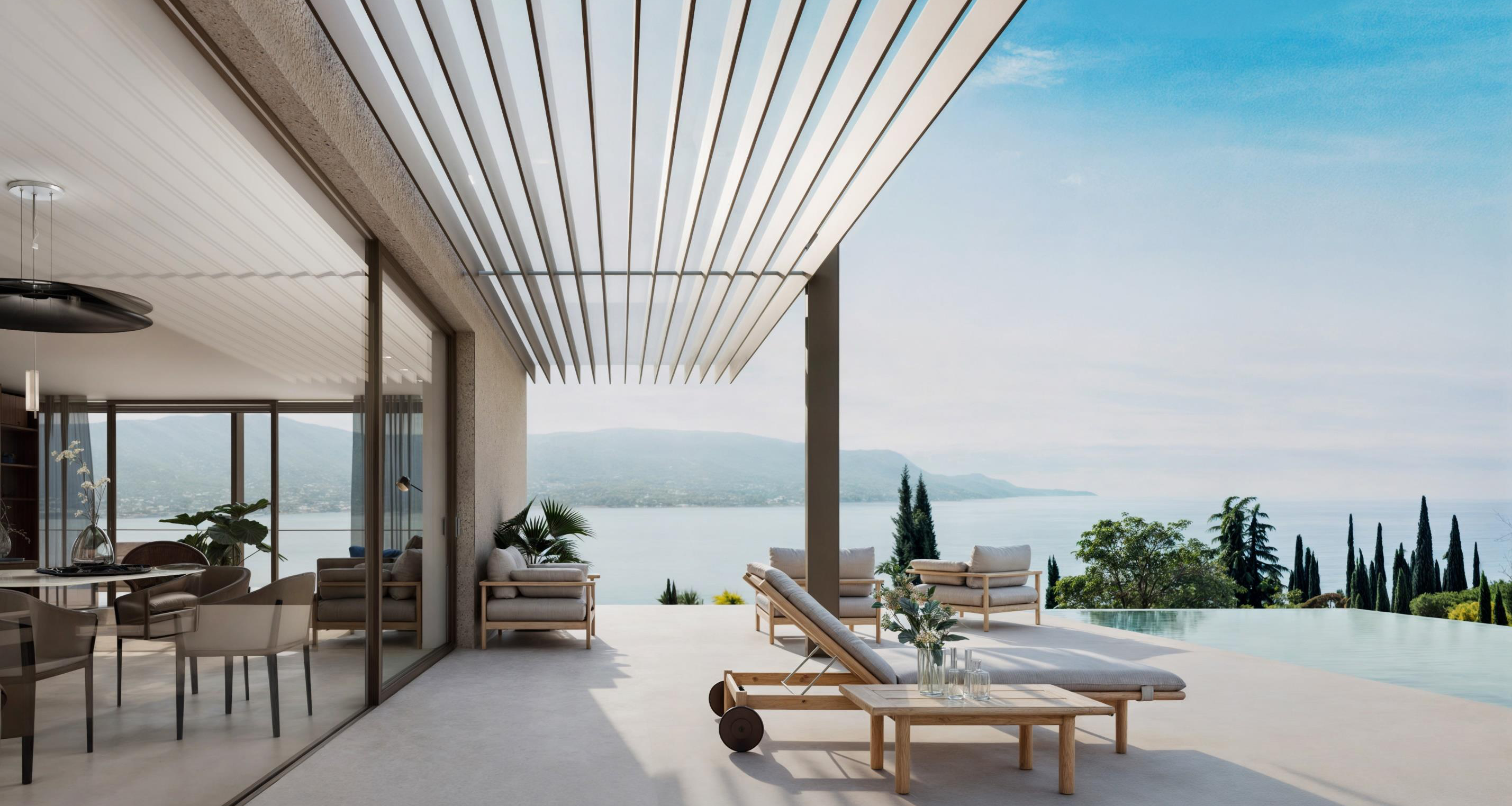 Villa 1: Exklusive Luxusvilla mit spektakulärem Panoramablick und Infinity-Pool