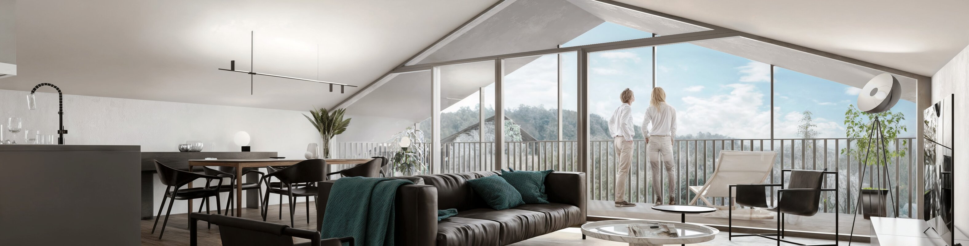 Exklusive Penthousewohnung mit großer Südterrasse