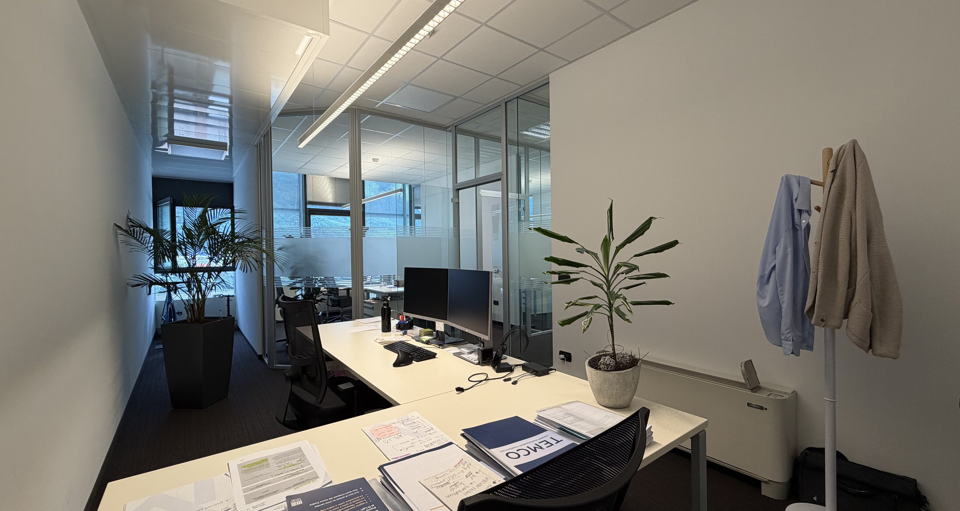 Modernes Büro im 4. Stock
