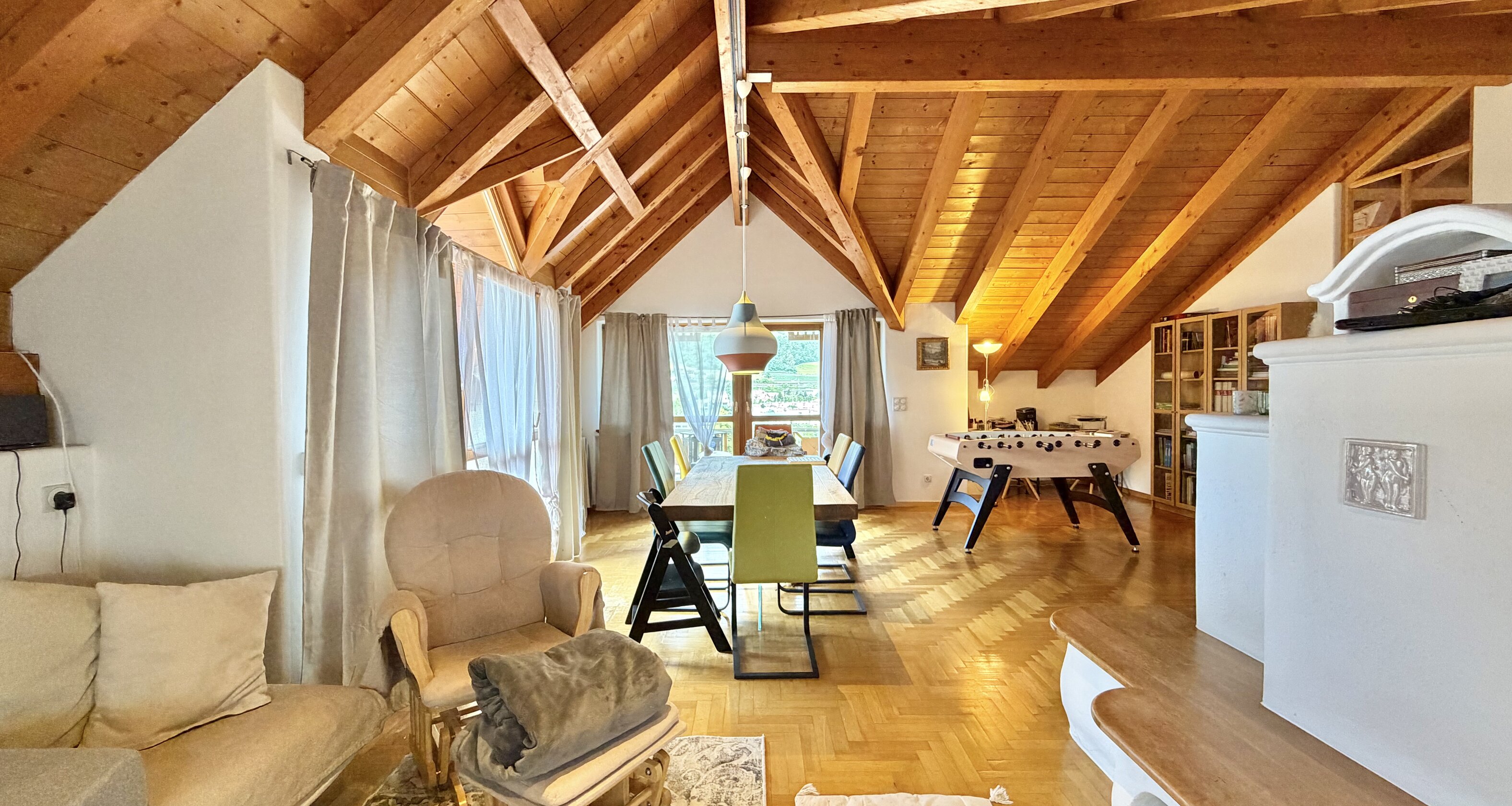 Große 6-Zimmer-Dachgeschosswohnung mit Panoramablick über Brixen