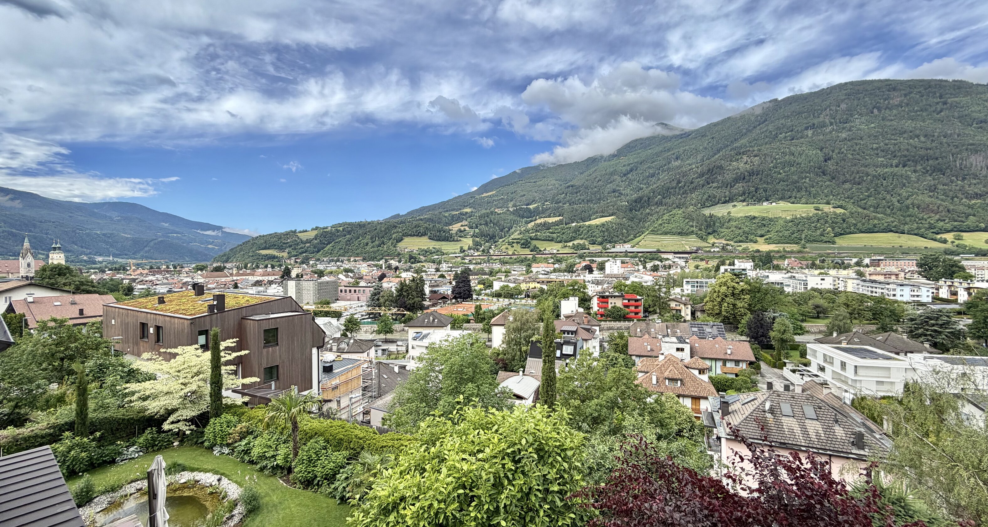 Große 6-Zimmer-Dachgeschosswohnung mit Panoramablick über Brixen