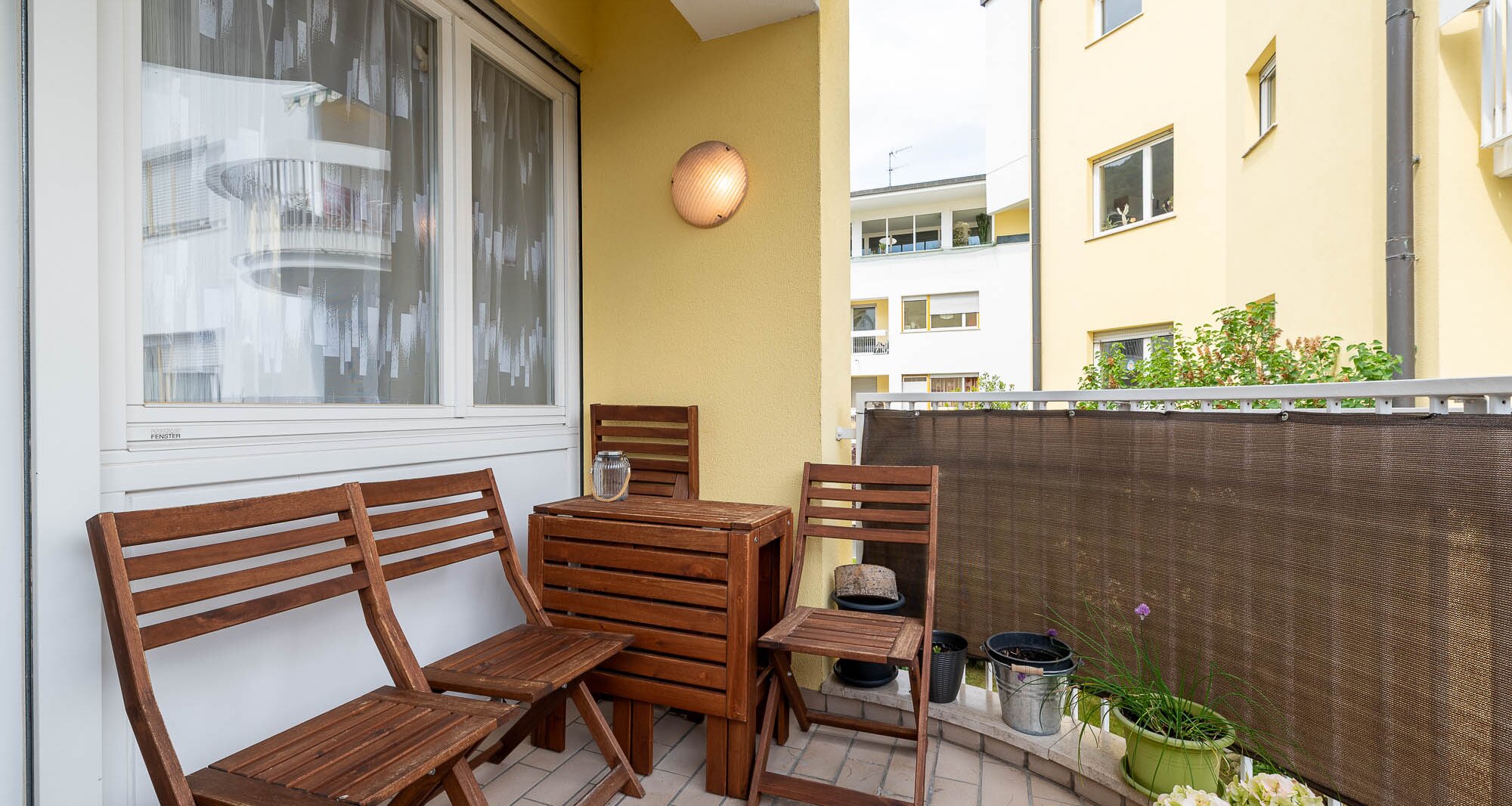 Zweizimmerwohnung mit Balkon, derzeit vermietet