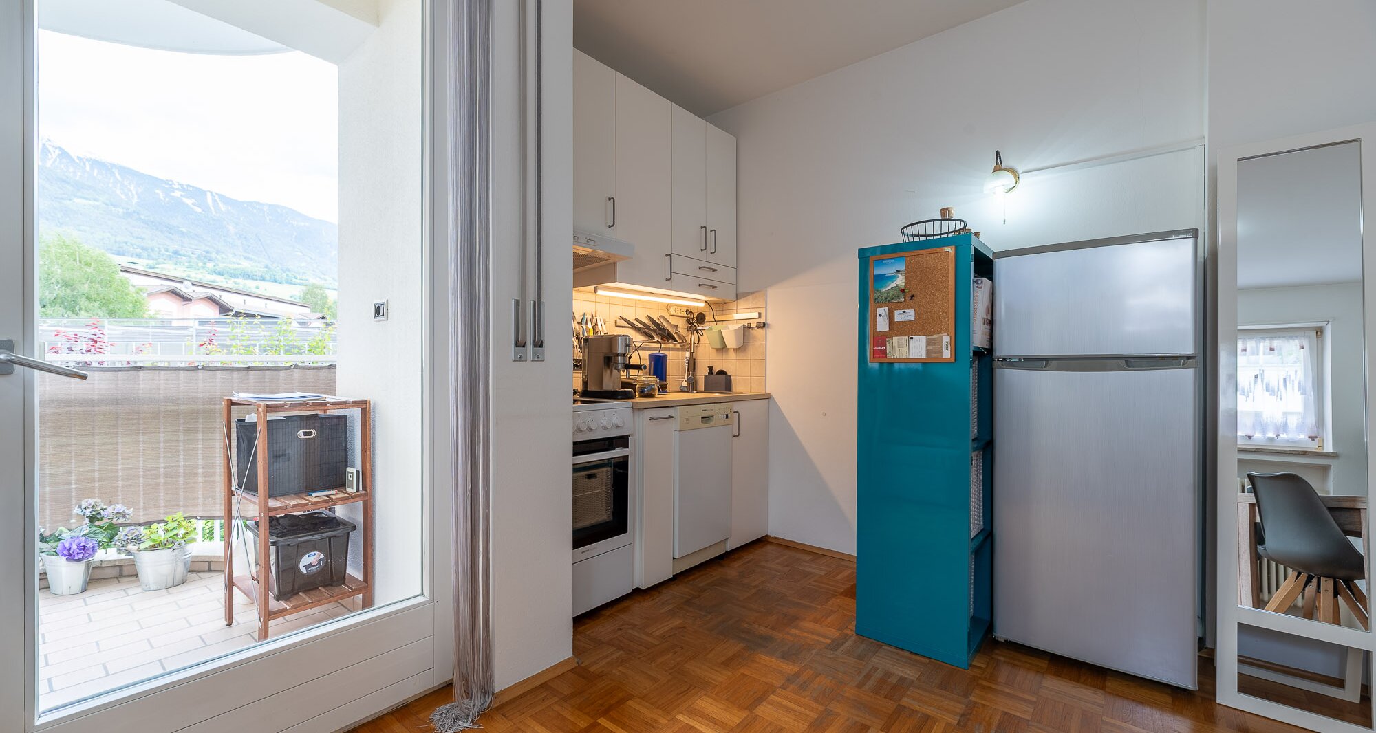Zweizimmerwohnung mit Balkon, derzeit vermietet