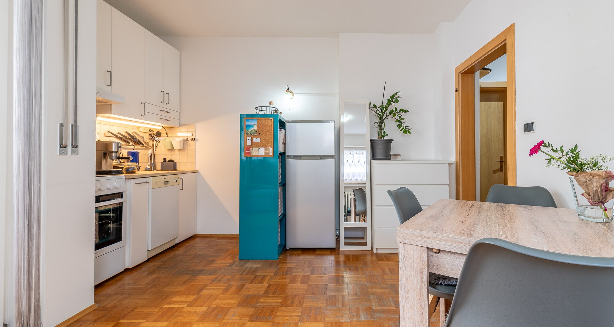 Zweizimmerwohnung mit Balkon, derzeit vermietet