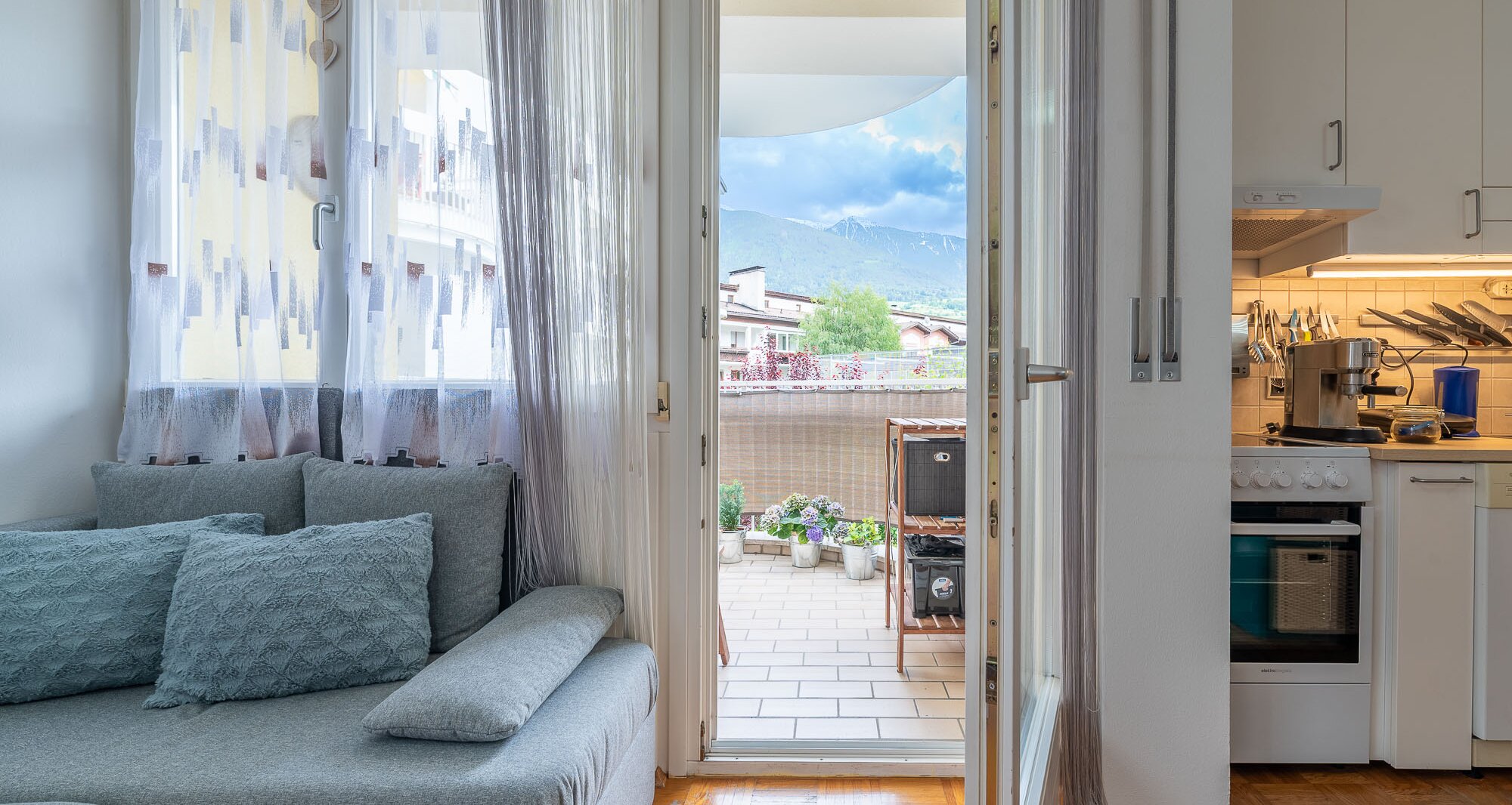 Zweizimmerwohnung mit Balkon, derzeit vermietet