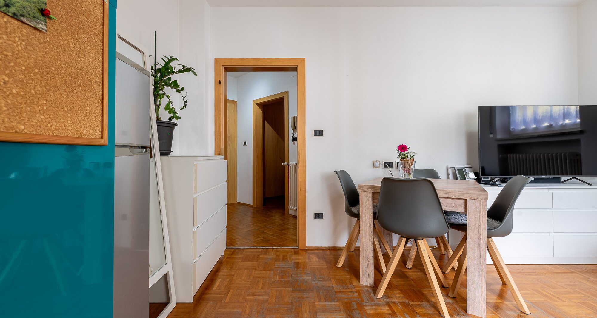 Zweizimmerwohnung mit Balkon, derzeit vermietet